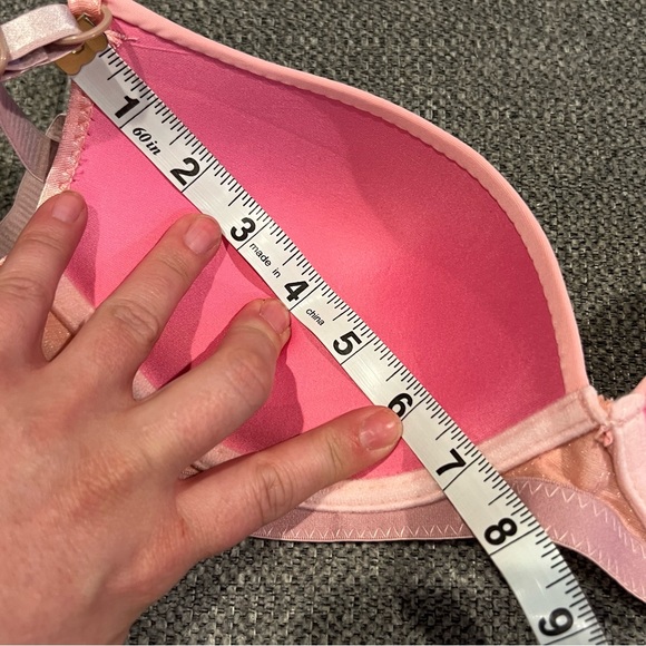 32 B Bra * Light Pink over Pink with Flower Pattern 2 FOR $20 MIX & MATCH!!! NEW - Picture 8 of 16